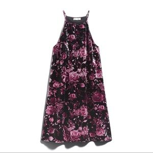 Nine Britton Stowe Velvet Knit Dress